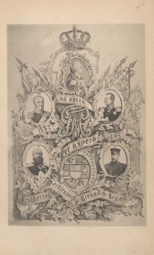 Geschichte des Großherzoglich Mecklenburgischen Grenadier-Regiments Nr. 89