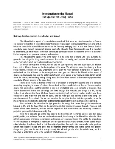 Introduction to The Monad