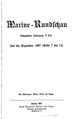 Marine-Rundschau
