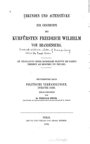 Politische Verhandlungen