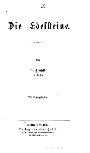 Die Edelsteine