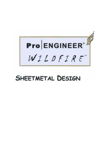 Pro/ENGINEER. Конструирование с использованием листового материала