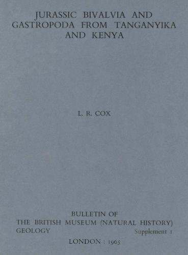 Jurassic Bivalvia and Gastropoda from Tanganyika and Kenya