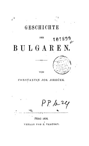Geschichte der Bulgaren