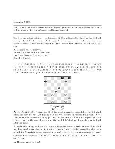 Key Endings (Supplement)