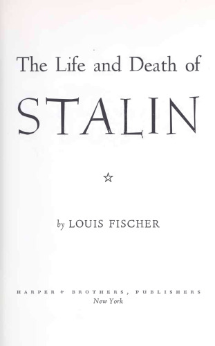 The Life and Death of Stalin