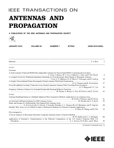 IEEE Transactions on Antennas and Propagation