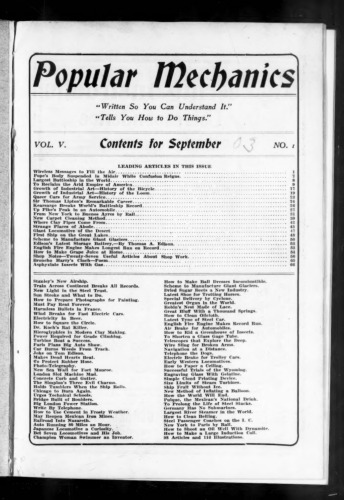 Popular Mechanics