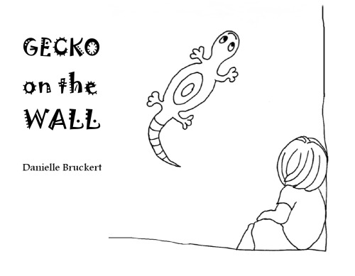 Gecko on the Wall – Colouring Edition