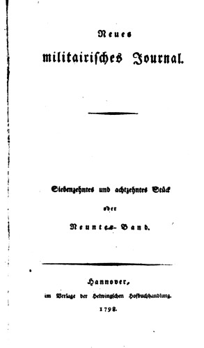 Neues Militärisches Journal