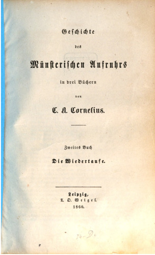 Die Wiedertaufe