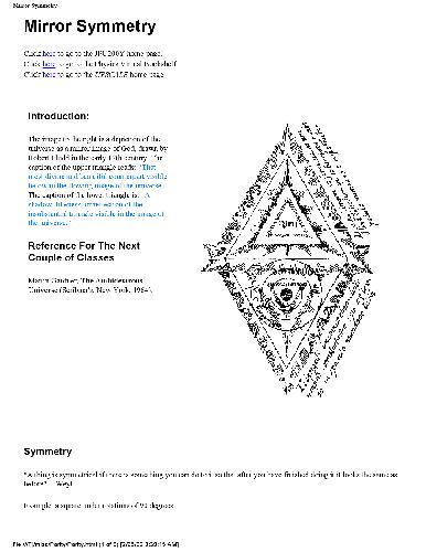 Mirror Symmetry