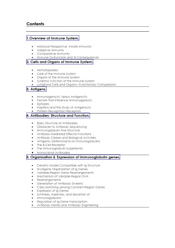Immunology