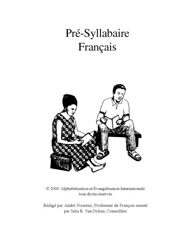 Pré-Syllabaire Français