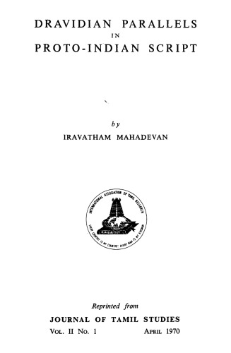 Dravidian parallels in proto-Indian script