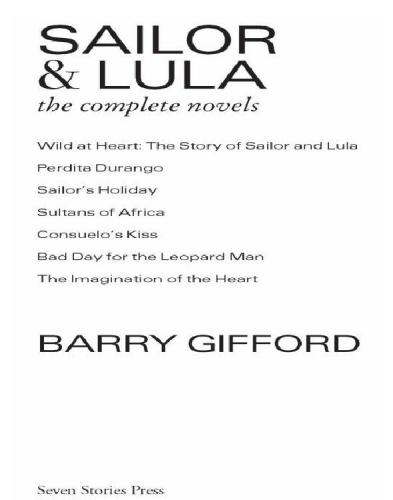 Sailor & Lula: The Complete Novels