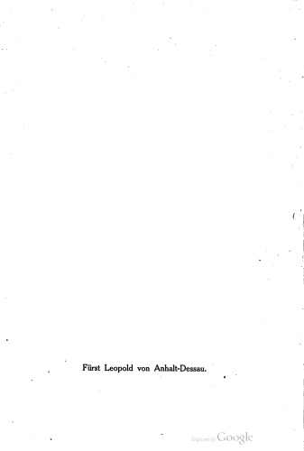 Geschichte des Infanterie-Regiments Fürst Leopold von Anhalt-Dessau (1. Magdeburgischen) Nr. 26 1813 - 1913