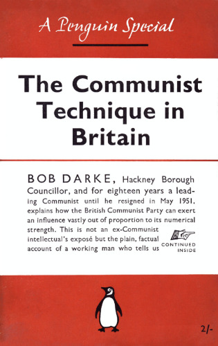 The Communist Technique in Britain