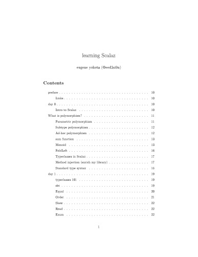 Learning Scalaz (7.1)