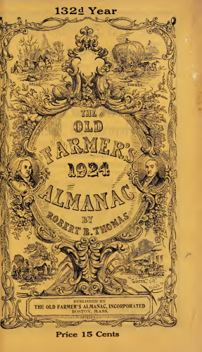 The Old Farmer's Almanac 1924
