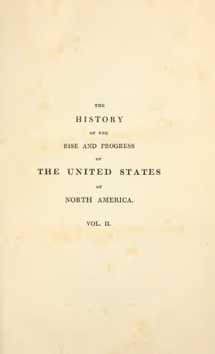 The History of the United States of North America