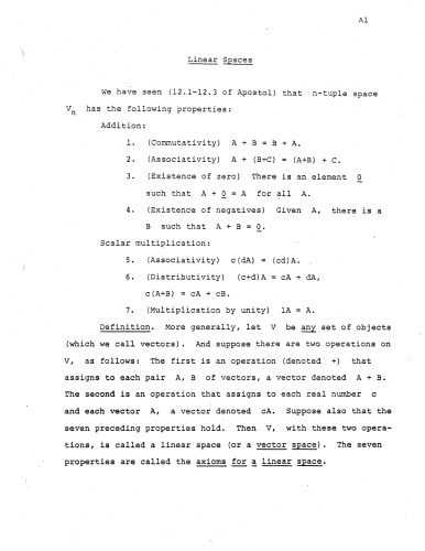 Multivariable Calculus with Theory: Lecture Notes