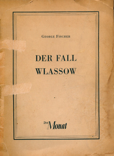 Der Fall Wlassow