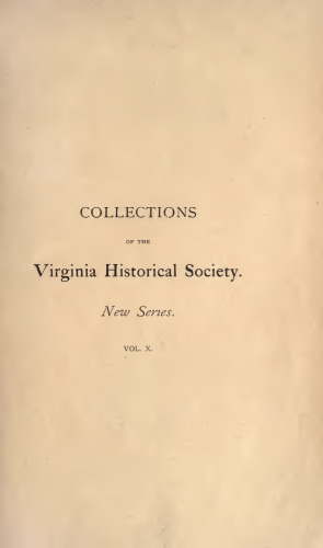 The History of the Virginia Federal Convention of 1788