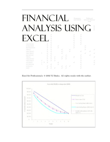 Financial Analysis Using Excel Brealey Myers