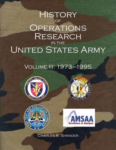 History of Operations Research in the United States Army