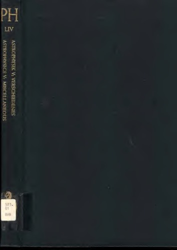Encyclopedia of Physics Astrophysics-V