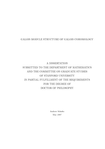 Galois module structure of Galois cohomology