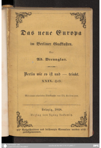Das neue Europa im Berliner Guckkasten