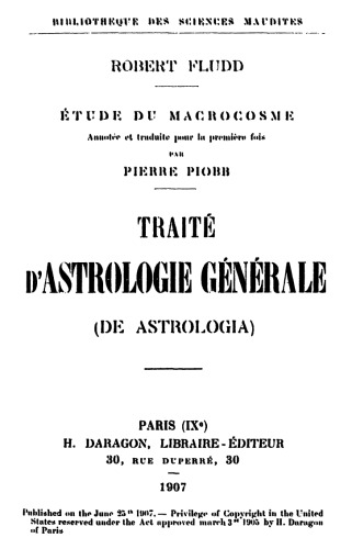 Traité d'astrologie générale (De Astrologia)