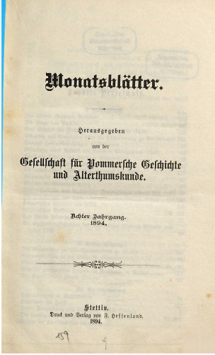 Monatshefte