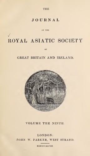 Journal of the Asiatic Society of Great Britain and Ireland