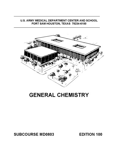 General Chemistry MD0803