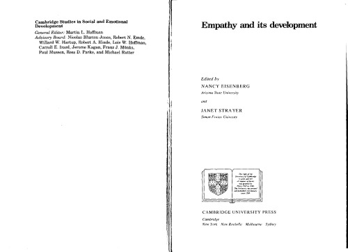 Empathy and its development