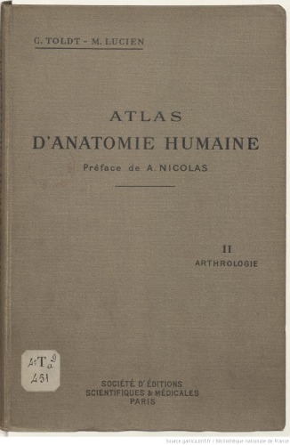 Atlas d'anatomie humaine