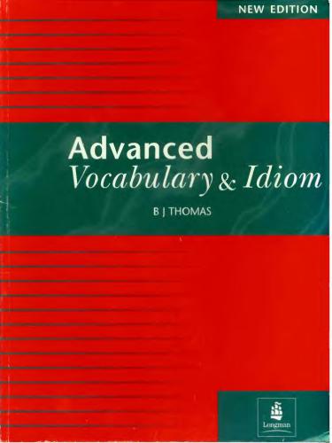 Advanced Vocabulary and Idiom