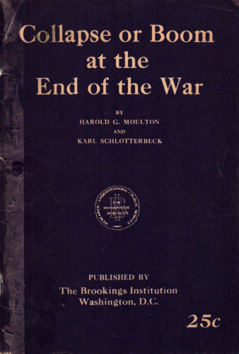 Collapse or Boom at the End of the War