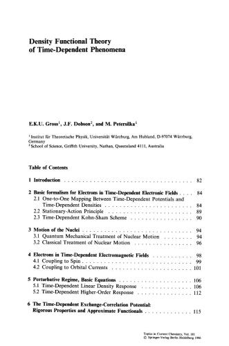 Density Functional Theory II