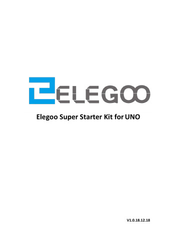 Elegoo Super Starter Kit for UNO