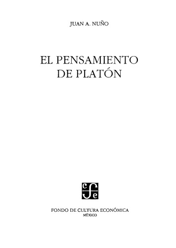 El pensamiento de Platón