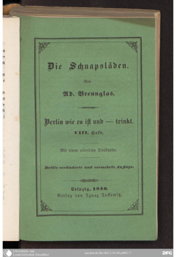 Die Schnapsläden