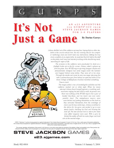 GURPS Classic: IOU: It's Not Just a Game