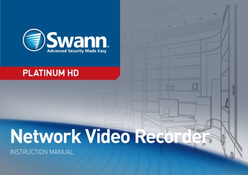 Network Video Recorder INSTRUCTION MANUAL