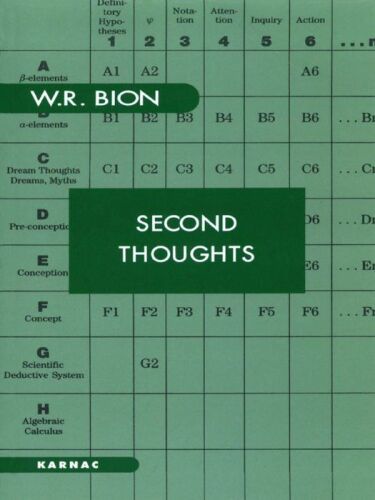 Second Thoughts: Selected Papers on Psychoanalysis