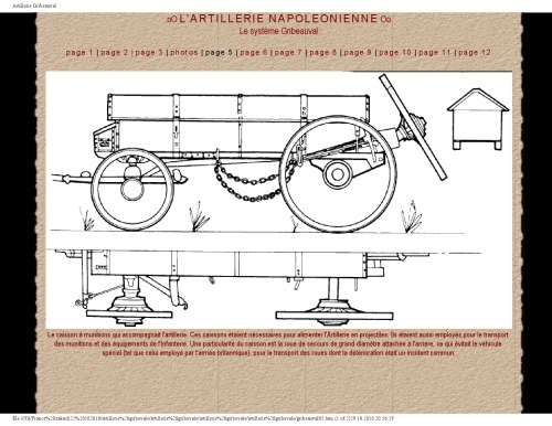 Le Systeme Gribeauval: L Artillerie napoleonienne