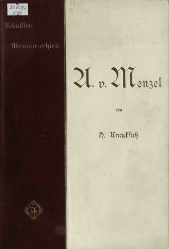 A. von Menzel